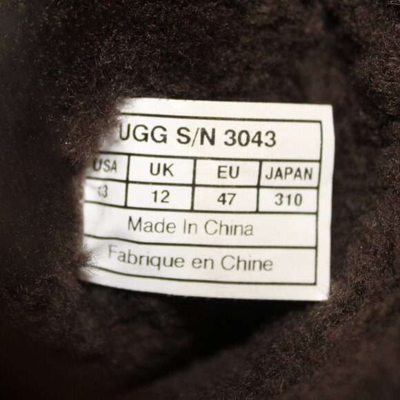 UGG | Men's Rockvile ll Distressed Leather Boots Men's Size 13 | Brown Biker EUC - Picture 6 of 11